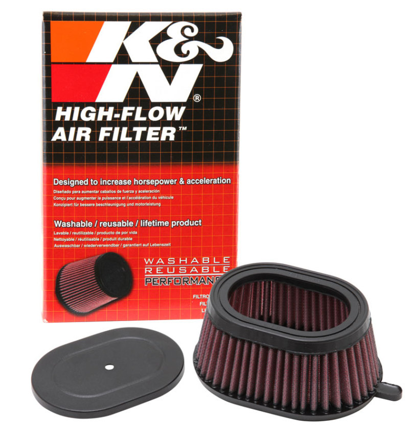 Kawasaki KLR650 Motorcycle Direct Fit Air Filter - K&N Engineering - `87-`13